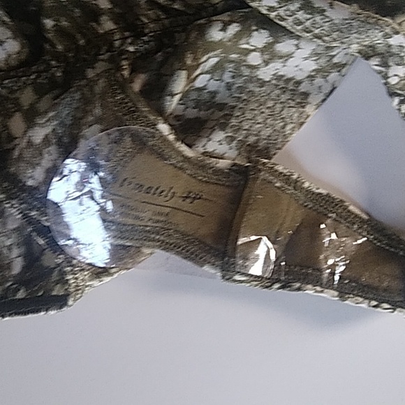 NWOT Intimately Free People Nights Out Snakeskin Print Bodysuit - Picture 6 of 8